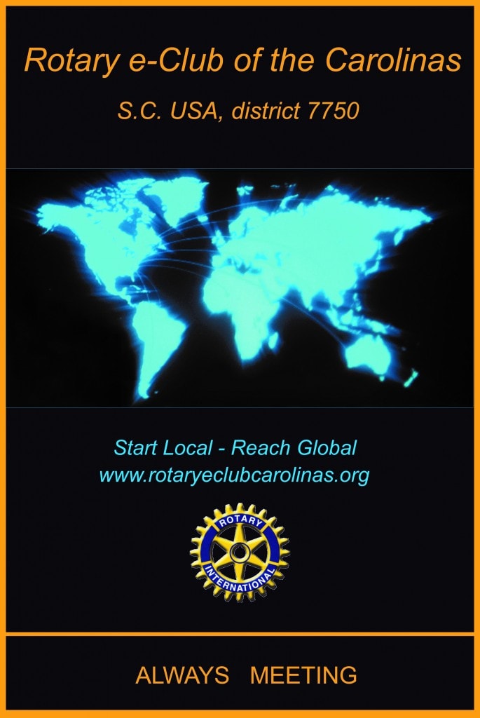 Message from the President Rotary Eclub of the Carolinas